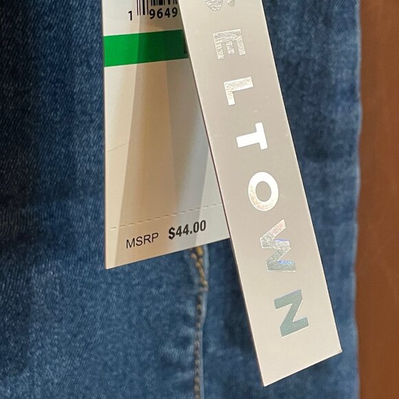 TINSELTOWN Juniors' Denim Pullover Pinafore Dress NWT - Picture 4 of 10